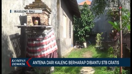Pengguna Antena Kaleng Di Buleleng Harapkan Bantuan STB Gratis