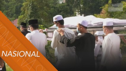 Jenazah bekas Speaker DUN Johor selamat dikebumi