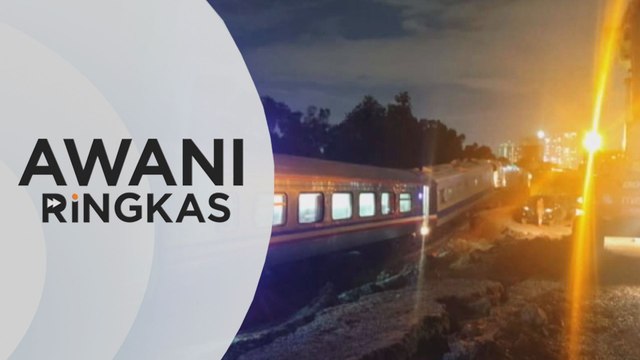 AWANI Ringkas: Tanah mendap, keretapi tergelincir dari landasan