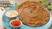 Pudina Paratha Recipe | Mint Paratha | Mint Flavoured Flatbread | Lunch Ideas | Veg Meals | Ruchi