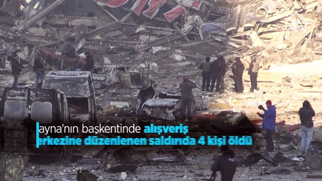 Ukrayna'nın başkentinde alışveriş merkezine düzenlenen saldırıda 4 kişi öldü
