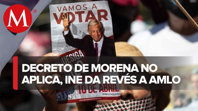 Servidores públicos no pueden promocionar revocación; prohibición está en Constitución: INE
