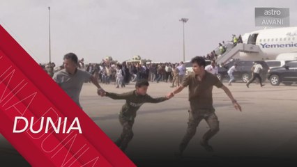 Letupan di lapangan terbang di Yaman