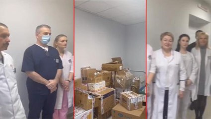 Ukraynalı doktorlar yapılan tıbbi yardım için Türkiye'ye teşekkür etti