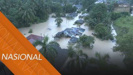 Banjir di Johor memburuk, amaran cuaca peringkat bahaya