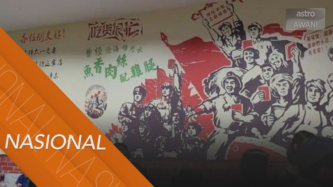 Polis buka kertas siasatan restoran hias gambar pemimpin komunis