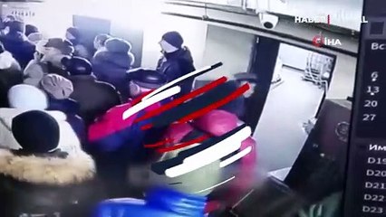 Rusya’nın market kuyruğunda bekleyen Ukraynalıları vurduğu anlar ortaya çıktı
