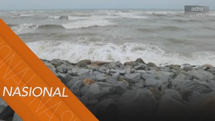 Ombak besar dan angin kencang cetus gelombang kelima
