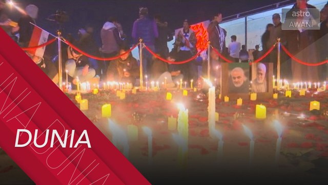 Qassem Soleimani | Diperingati ribuan rakyat Iraq