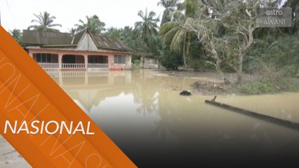 Perkembangan banjir di Johor