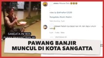 Geger! Pawang Banjir Muncul di Kota Sangatta, Warganet: Diam Menjadi Dukun, Bergerak Mencari Makan