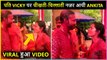 OMG! Ankita Lokhande Got Angry On Husband Vicky Jain At Holi Party | Viral Video