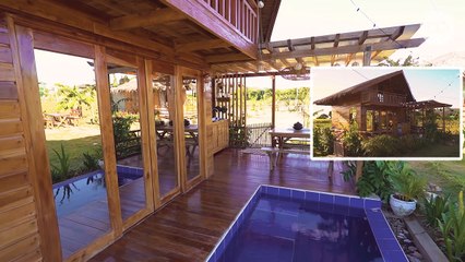 Bahay-kubo, may mini pool at bathtub na puwede pang-stargazing! | OG