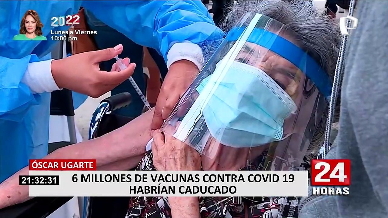 Óscar Ugarte revela que al menos 6 millones de vacunas contra la COVID-19 habrían caducado