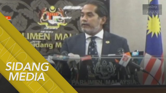 [SIDANG MEDIA] Menteri Sains, Teknologi & Inovasi Khairy Jamaluddin