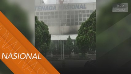 Kebakaran: Bangunan TNB Tanah Merah terbakar