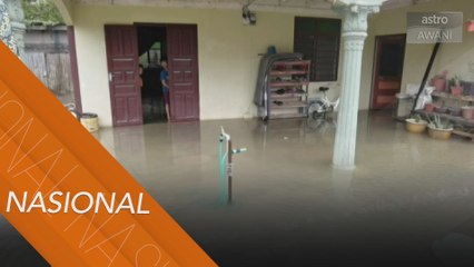 Banjir | Bandar Chukai dijangka banjir sekali lagi tengah hari ini