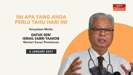 5 perkara penting kenyataan media harian PKPP/PKPB - 6 Jan 2021