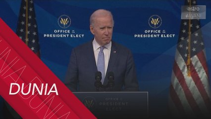 Protes di Capitol | Biden: Serangan ke atas kehendak rakyat