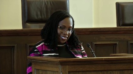 35th Edith House Lecture Ketanji Brown Jackson, U.S. District Court for the District of Columbia