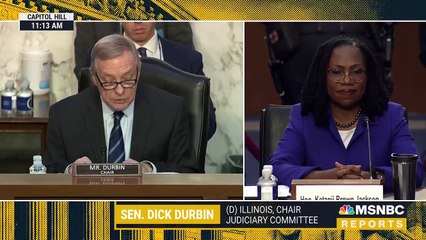 Durbin Criticizes 'Baseless Charges' Against Judge Ketanji Brown Jackson