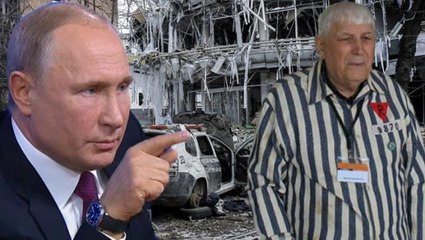 Hitler'in toplama kamplarından kurtulan 96 yaşındaki Ukraynalı Rus bombardımanında can verdi