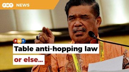 Table anti-hopping law or we’ll take to the streets, Mat Sabu tells govt