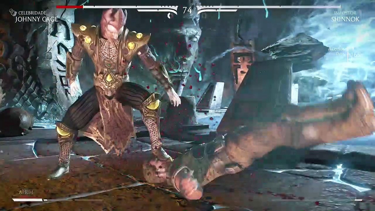 Johnny Cage vs Shinnok - MKXL