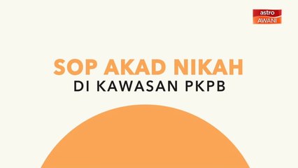 [INFOGRAFIK] SOP akad nikah di kawasan PKPB
