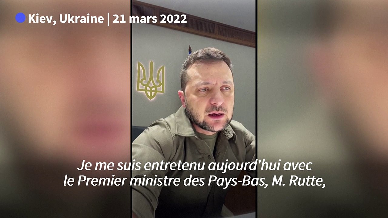 Ukraine: Zelensky s'est entretenu avec Macron et Rutte avant les sommets du G7, de l'Otan et l'UE