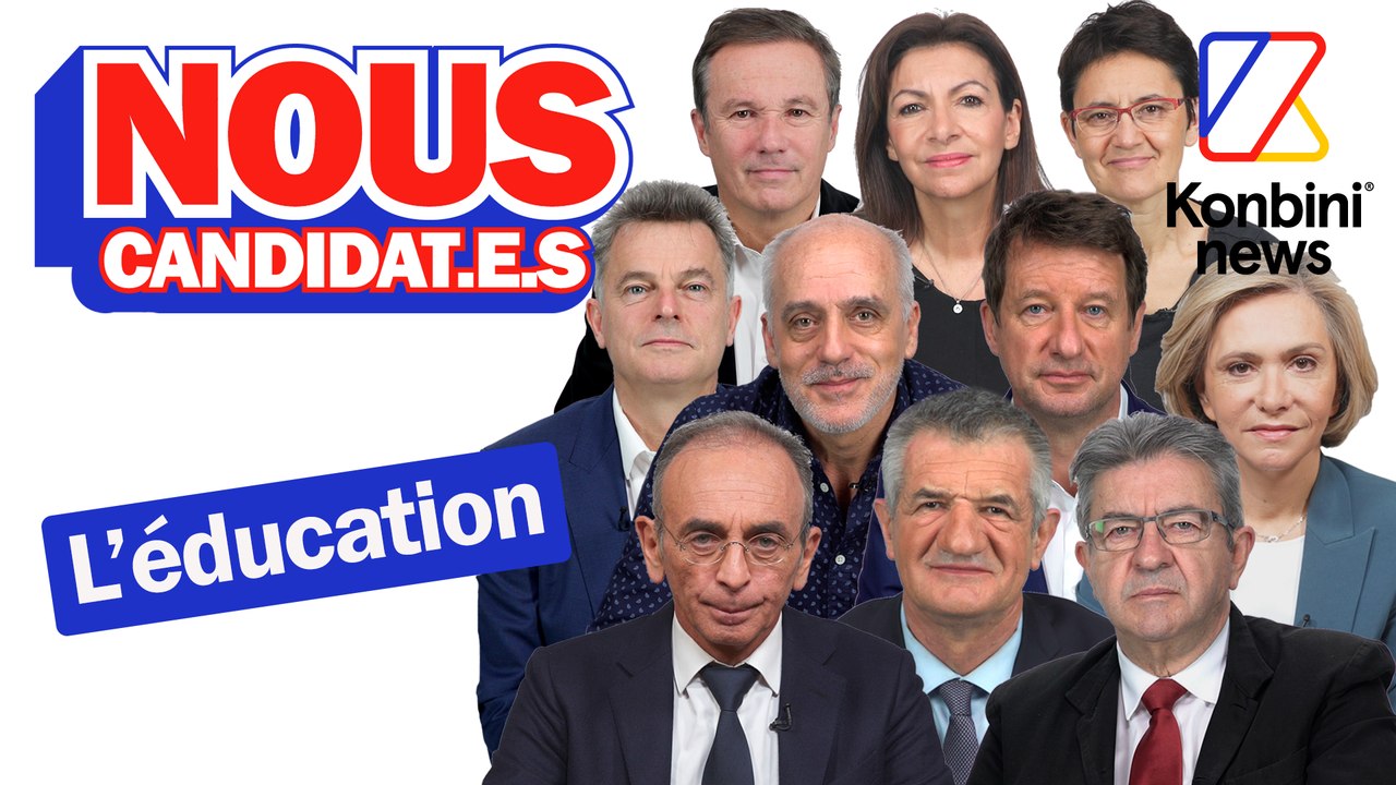 Les candidats à l'élection présidentielle 2022 nous parlent de l'éducation