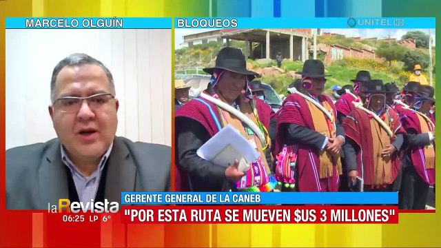 Exportadores temen una perdida de $us 300.000 por día tras quinto día de bloqueo en Desaguadero