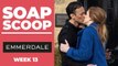 Emmerdale Soap Scoop! Laurel and Jai kiss