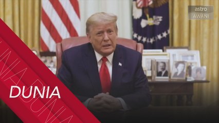 Politik AS | Trump jangka rusuhan susulan, gesa rakyat bersatu