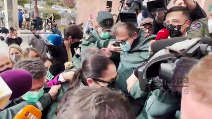 Isabel Pantoja llega a los Juzgados de Málaga para declarar ante el juez