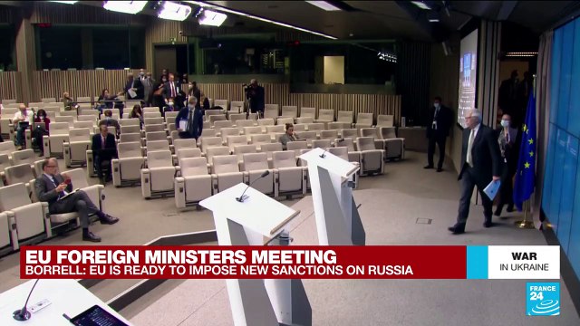 EU ready to slap more sanctions on Russia, Borrell says