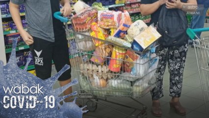 Pembelian panik | Elak kerap keluar ketika PKP