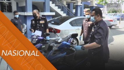 Menyamar jadi polis samun warga asing, ditangkap