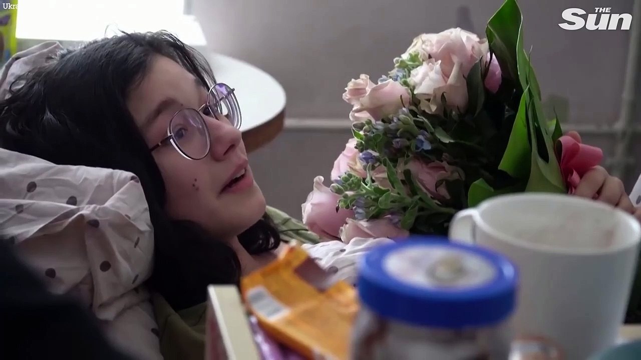 Ukraine President Zelensky visits victims of Russian attacks in Kyiv hospital