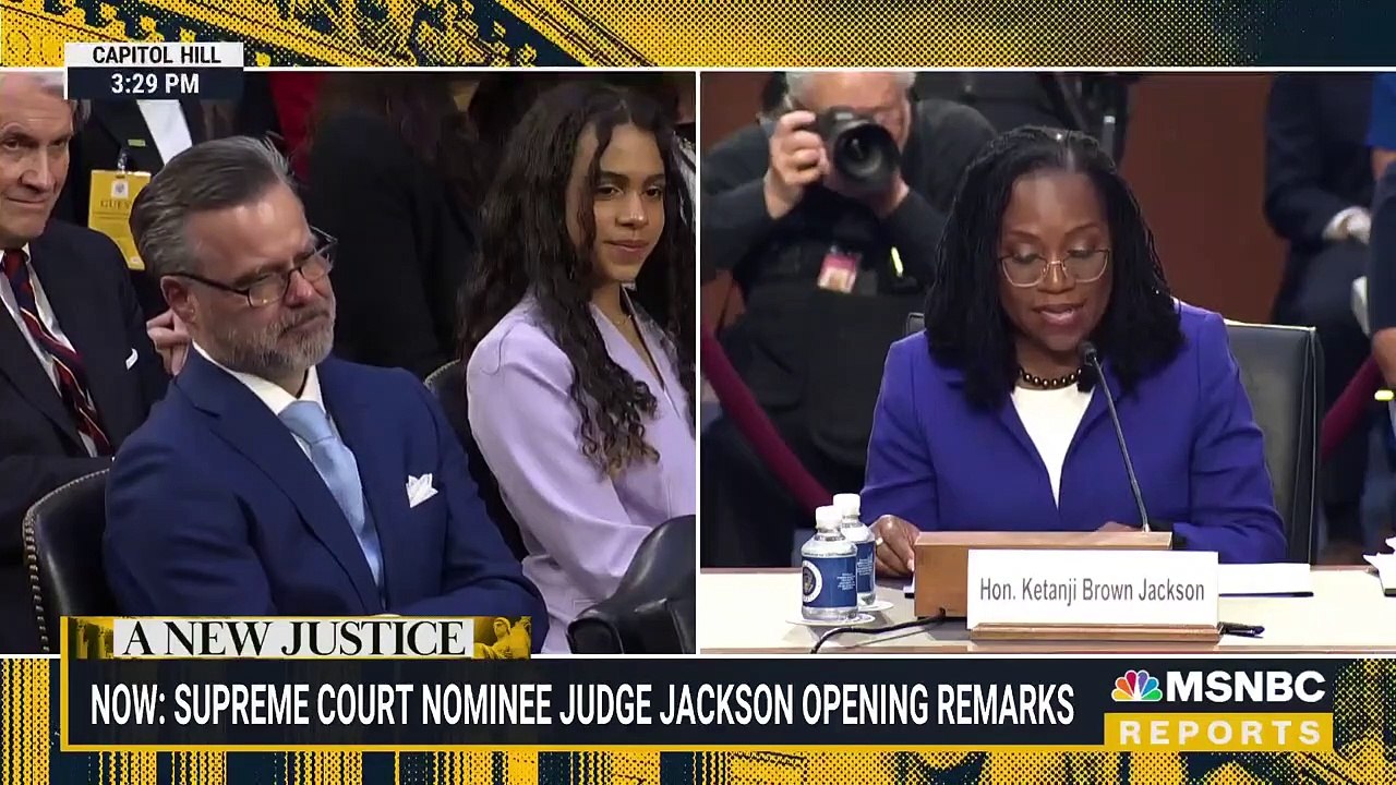 Judge Ketanji Brown Jackson Delivers Full Opening Statement