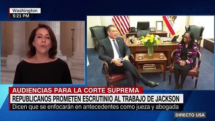 Ketanji Brown Jackson comparece en audiencias de confirmación para la Corte Suprema de EE.UU.