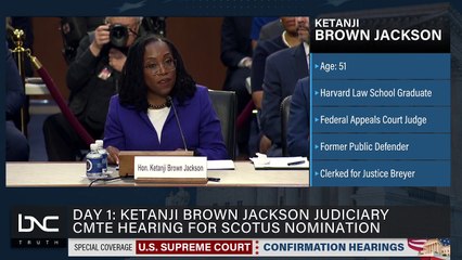 Judge Ketanji Brown Jackson’s Opening Statement During SCOTUS Hearing