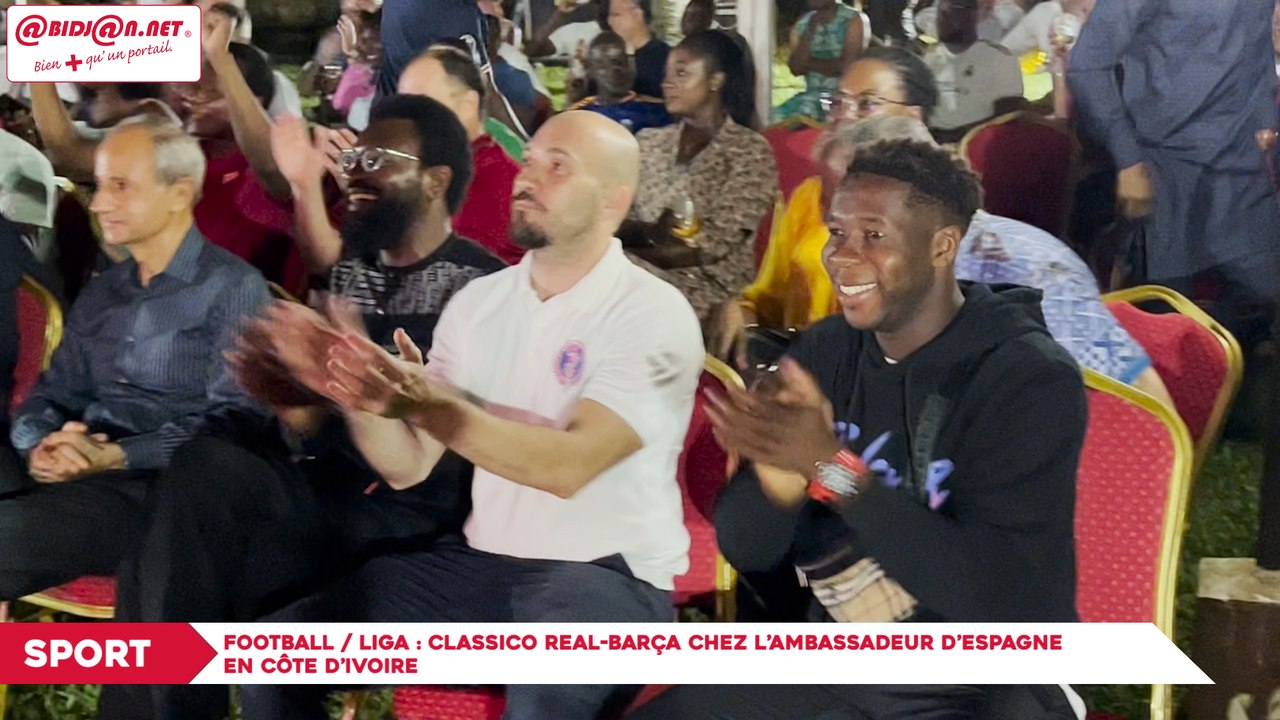 Football/Liga : Classico Real-Barça chez l’ambassadeur d’Espagne en Côte d’Ivoire Externes Boîte de réception