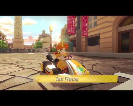 Mario Kart 8 Deluxe - 150cc Golden Dash Cup Grand Prix (Daisy Gameplay) Booster Course Pass DLC