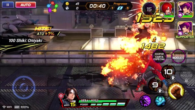 KOF 95 - INIMIGOS PERIGOSOS NOS RODEIAM - THE KING OF FIGHTERS ALL STAR