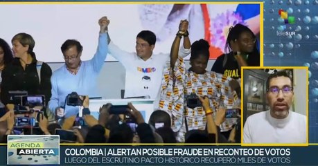 Download Video: En Colombia exigen reconteo de votos ante posible fraude electoral