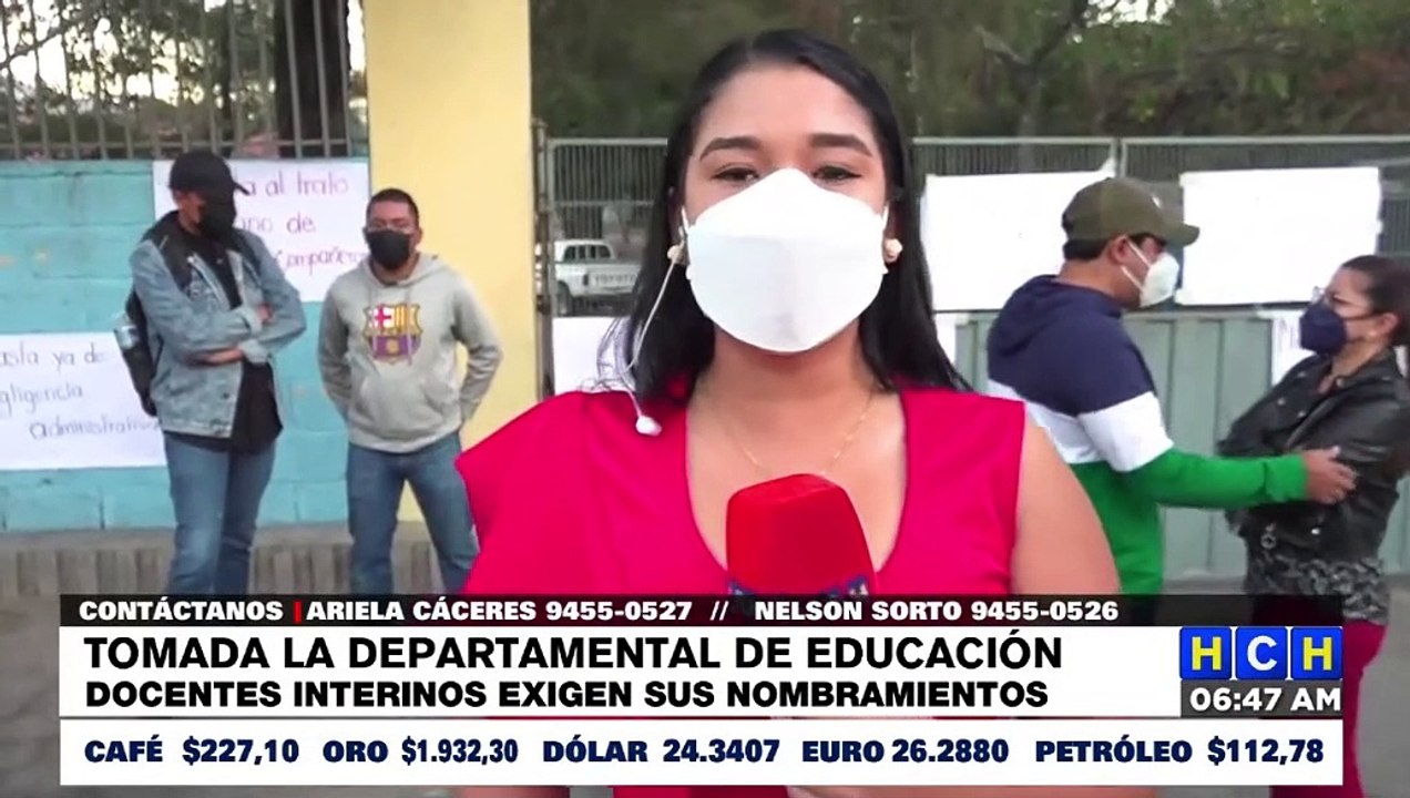 ¡Docentes se toman Departamental de FM exigiendo nombramientos!