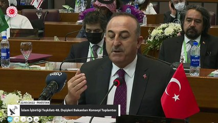 Dışişleri Bakanı Çavuşoğlu: Bizim için Harkov'da dökülen kan ile Halep'te dökülen kan birdir