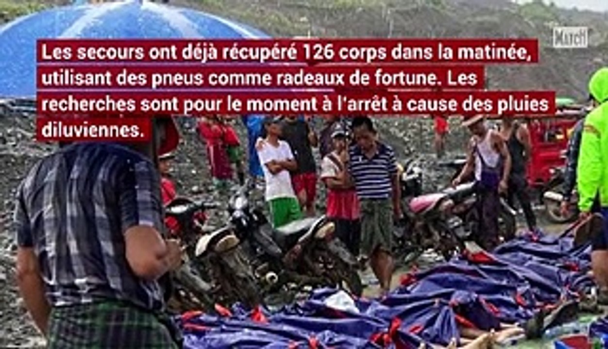 Birmanie : plus de 120 morts ensevelis dans une mine de jade