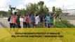 Kwale residents protest at Mwache Multipurpose Dam project demanding  jobs